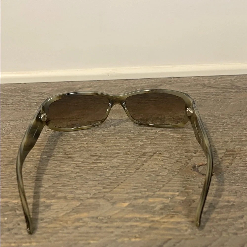 NWOT VTG Burberry 135 8483/S BXCD 57 14 Wmns Olive Nova Check Sunglasses - Picture 8 of 11